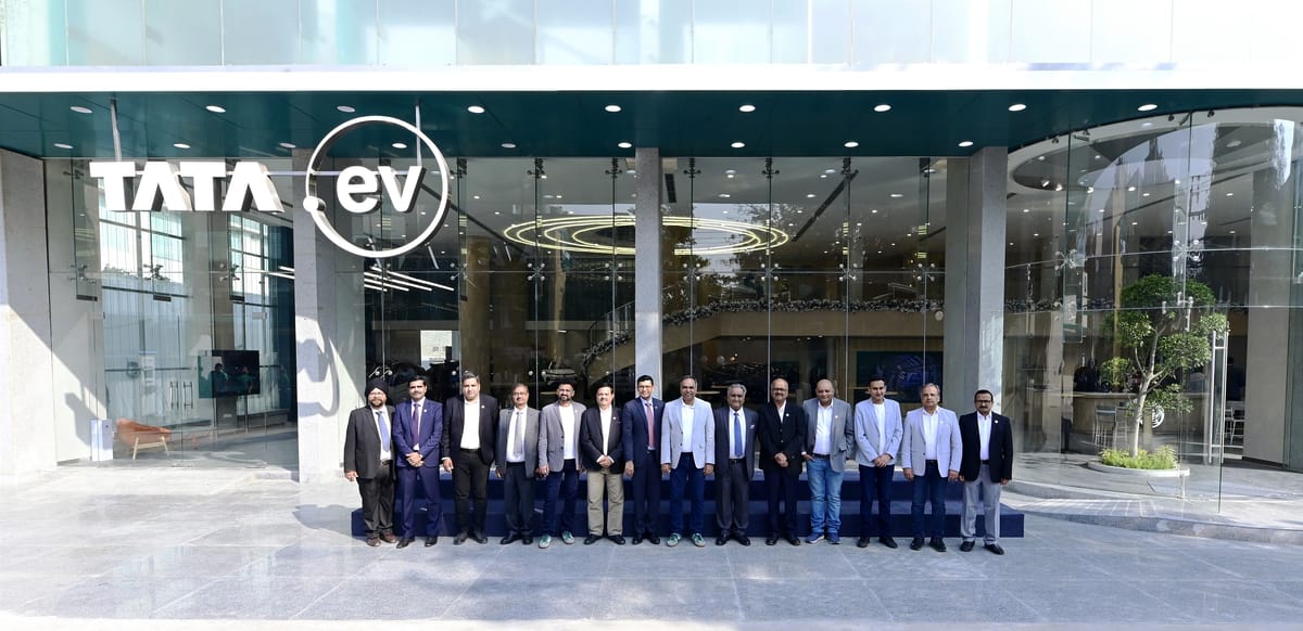 Tata Passenger Electric Mobility inaugurates its exclusive TATA.ev stores in Gurugram