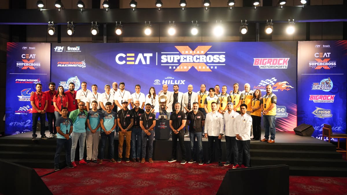 CEAT Indian Supercross Racing League successfully concludes Mega Rider Auction for Season One