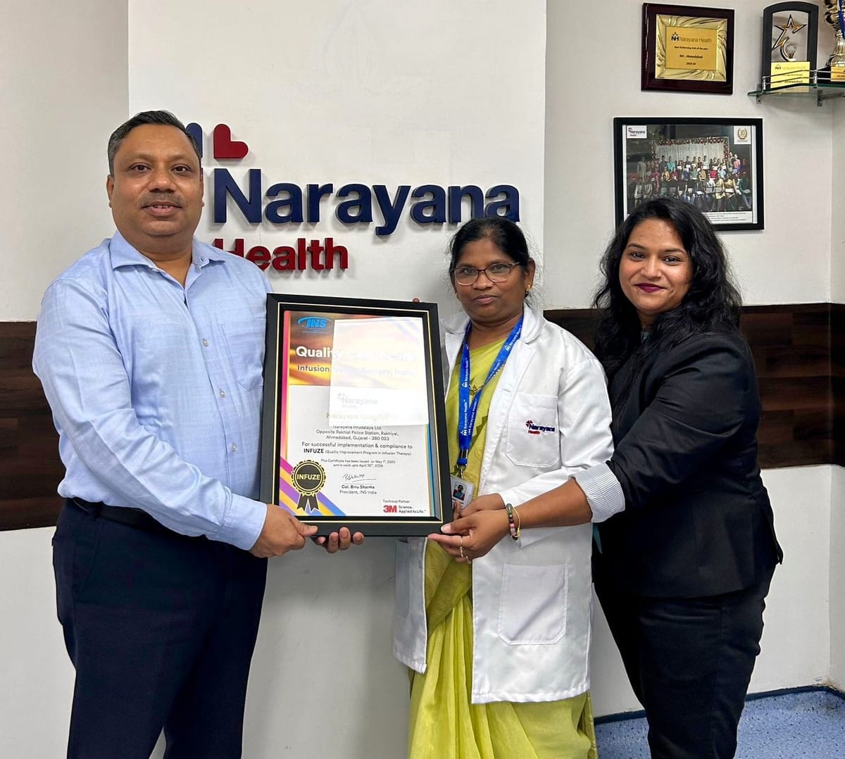 Narayana Hospital Ahmedabad achieved significant milestone