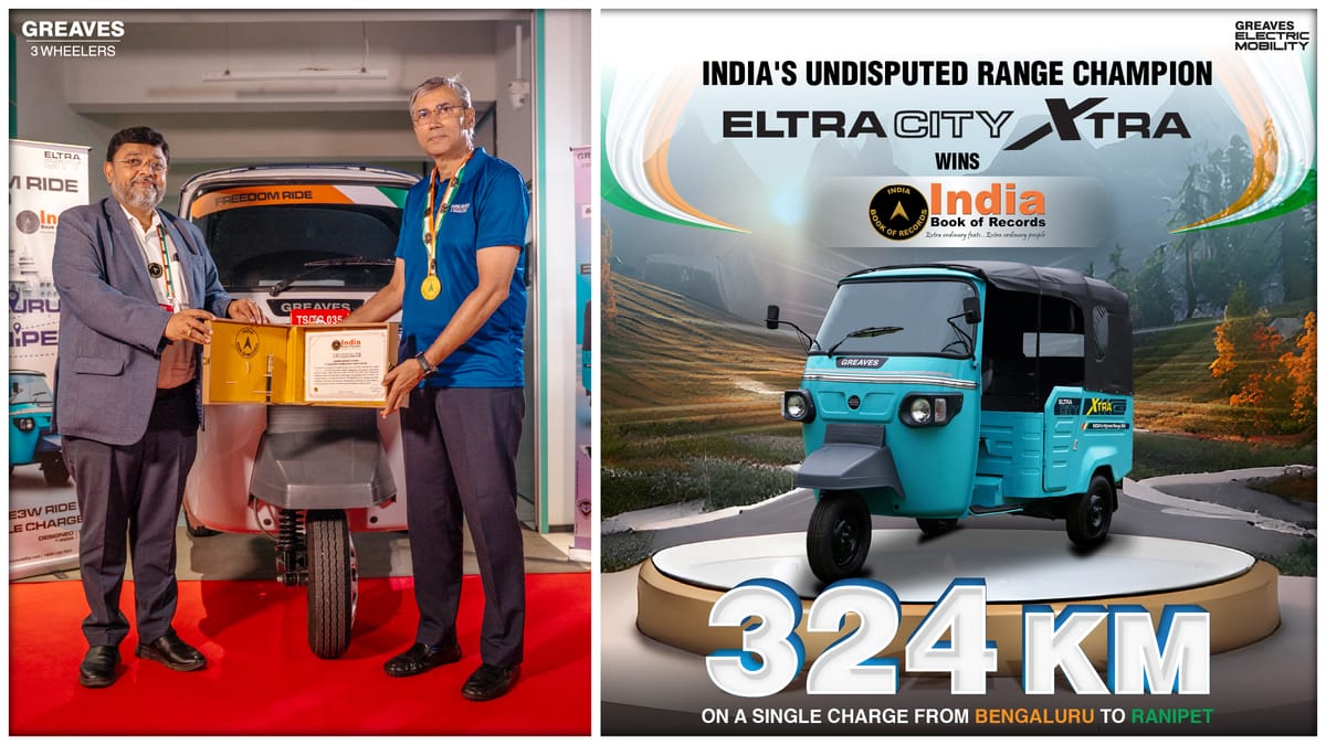 Greaves Electric Mobility’s Eltra City XTRA
