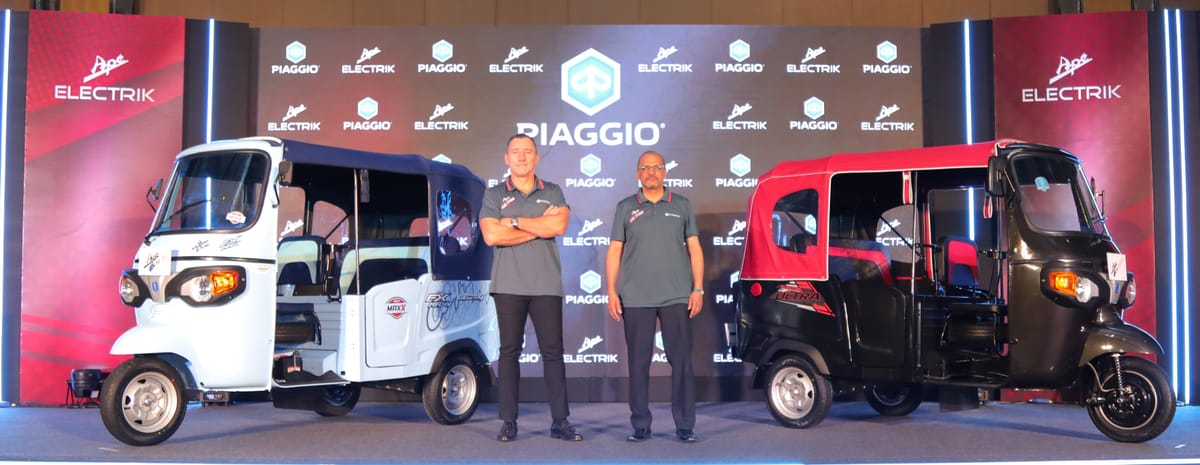 Piaggio Vehicles brings in a new era of Apé Electrik