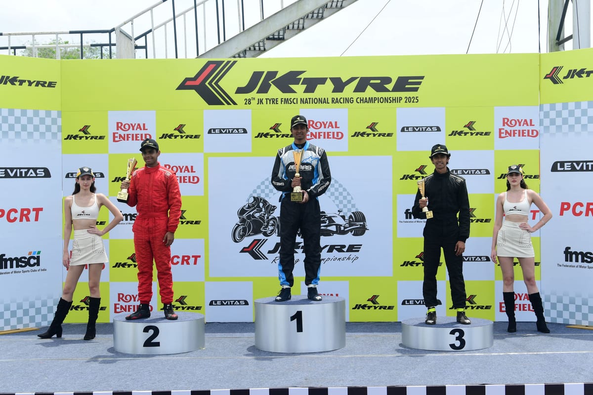 Round 1 of JK Tyre Novice Cup and Royal Enfield Continental GT Cup concludes