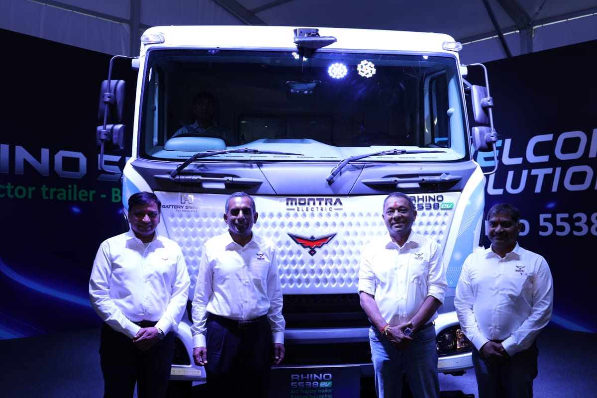 Montra Electric launches the all new Rhino 5538