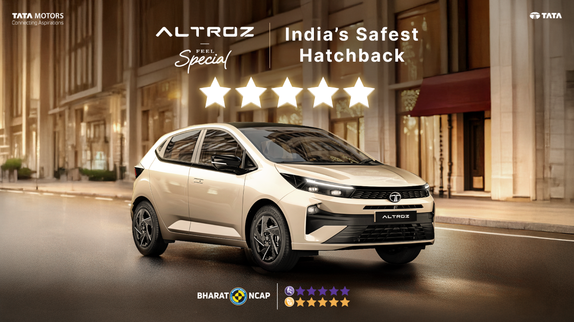 All-new Altroz Achieves 5-Star Bharat NCAP Rating