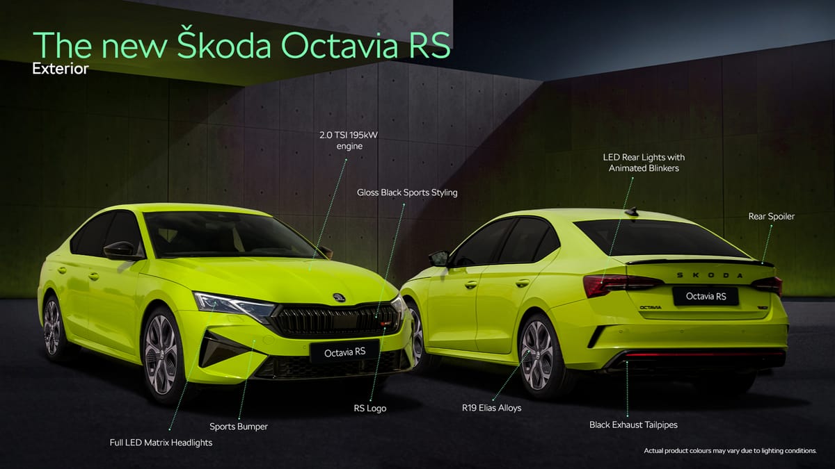 All-new Škoda Octavia RS