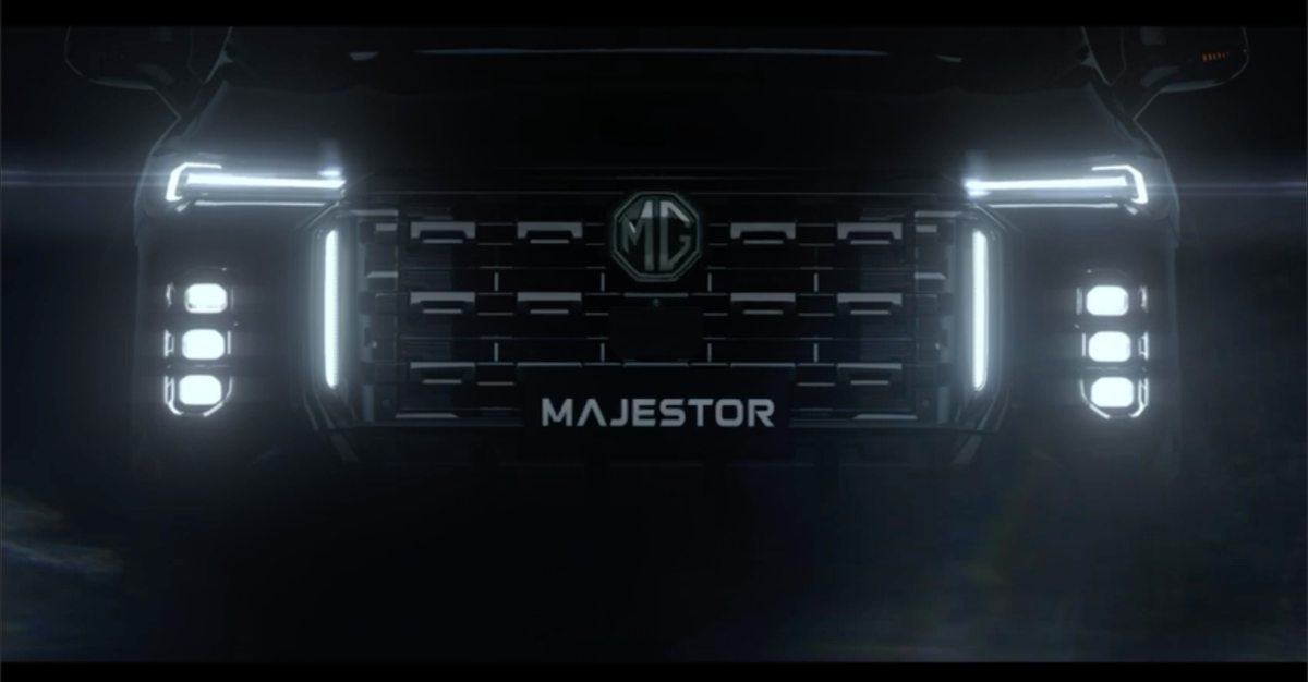 JSW MG Motor India teases MG MAJESTOR