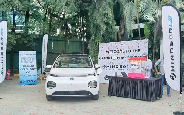 150 MG Windsor PRO delivered in Bengaluru
