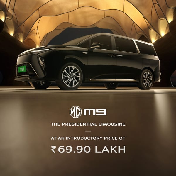 India’s Presidential Limousine MG M9 launched