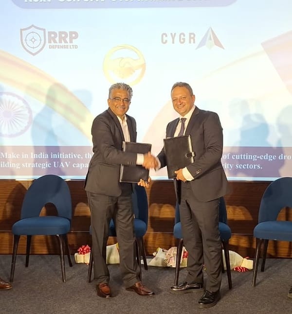 RRP Defence arm Vimananu Ltd and CYGR partner