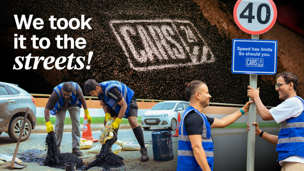 CARS24 skips traditional campaigns, fills potholes