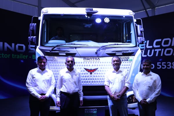 Montra Electric launches the all new Rhino 5538