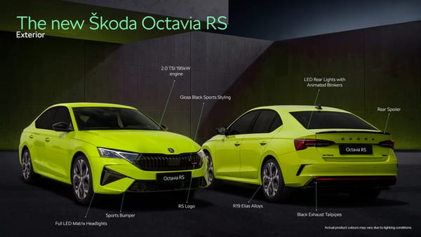 All-new Škoda Octavia RS