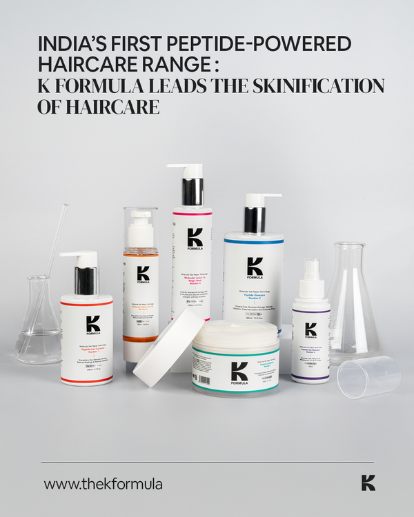 K Formula's Peptide-powered haircare range