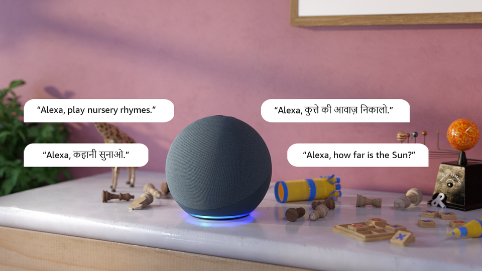 From playing animal sounds to Indian folktales, households with young kids spend 2X more time on Alexa