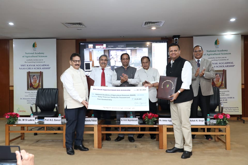 Crystal Crop Protection Limited launches Scholarship Program worth Rs.33 Lakhs