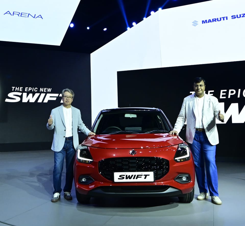 Maruti Suzuki launches Epic New Swift with all-new Z-Series engine